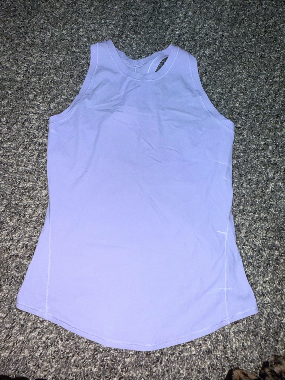 Lululemon Lavender Performance Tank Top